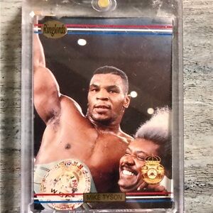 RARE Mint Condition 1991 International Ringlords Mike Tyson SAMPLE card